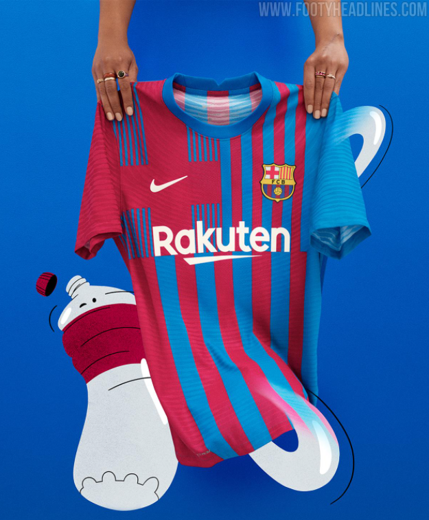 áo đấu sân nhà Barca