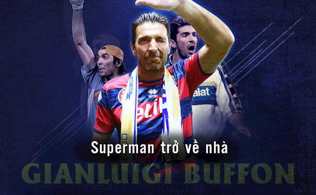 Gianluigi Buffon: Superman đã trở về nhà