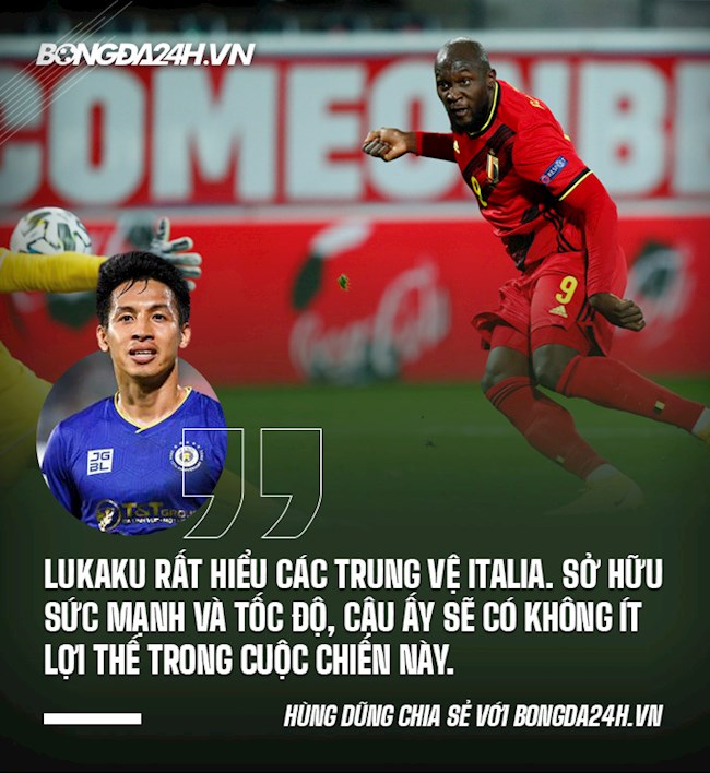 Hùng Dũng nhận định trận Bỉ vs Italia