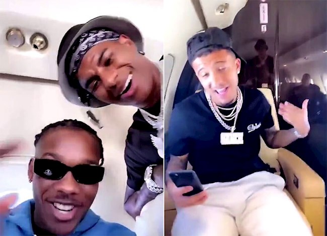 Marcus Rashford và Jadon Sancho đi máy bay riêng tới quần đảo Turks & Caicos nghỉ dưỡng Marcus Rashford và Jadon Sancho đi máy bay riêng tới quần đảo Turks & Caicos nghỉ dưỡng