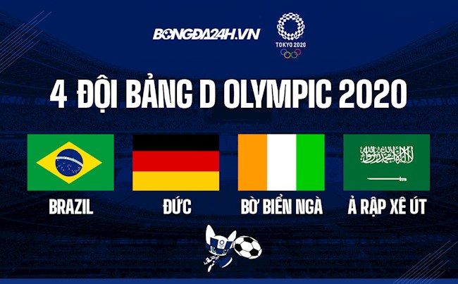 lịch thi đấu bảng D Olympic 2020