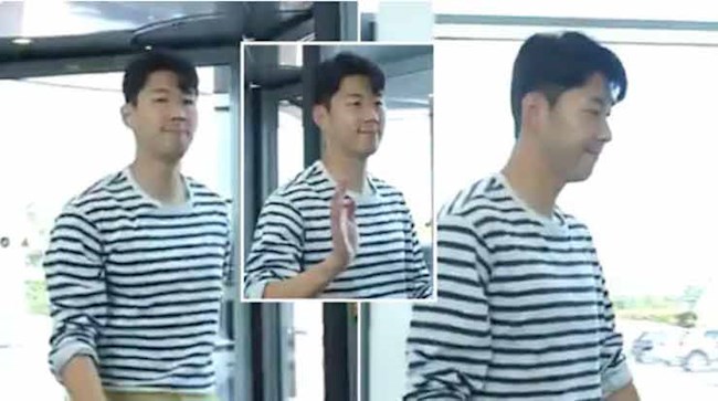 Son Heung Min gượng cười khi trở lại Tottenham
