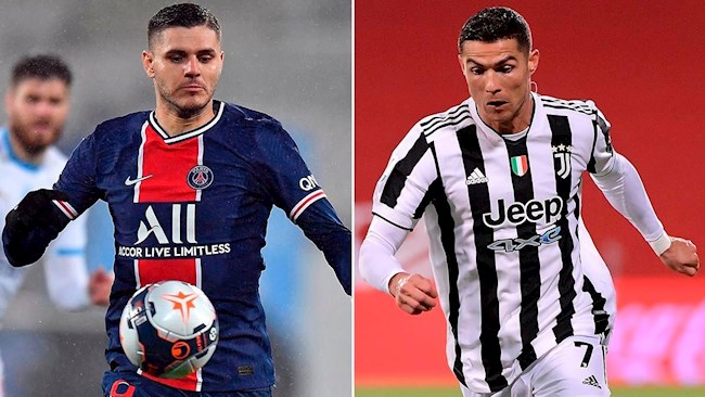 Ronaldo có thể đổi vị trí với Icardi