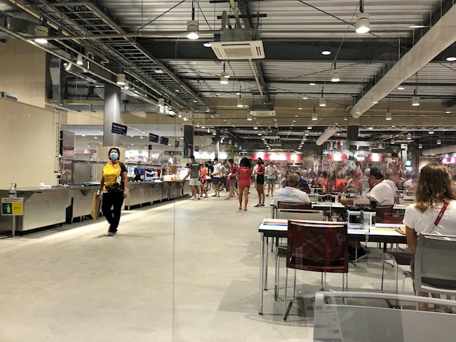 Khu nhà ăn Olympic Khu nhà ăn Olympic