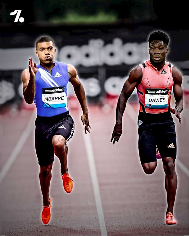 Mbappe vs Davies Olympic Mbappe vs Davies Olympic