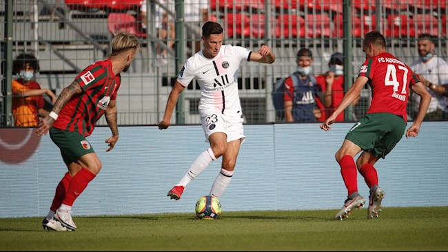 Draxler có 1 bàn thắng trong trận PSG vs Augsburg Draxler có 1 bàn thắng trong trận PSG vs Augsburg