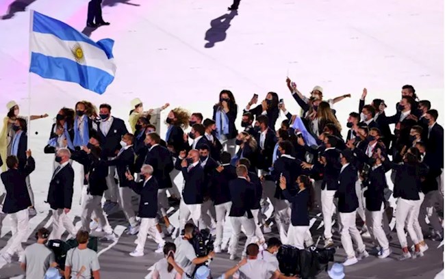 Đoàn thể thao Argentina tham dự Olympic Tokyo với lượng VĐV khá đông đảo