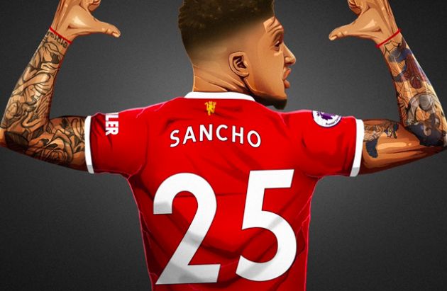 Sancho chọn áo số 25 ở MU