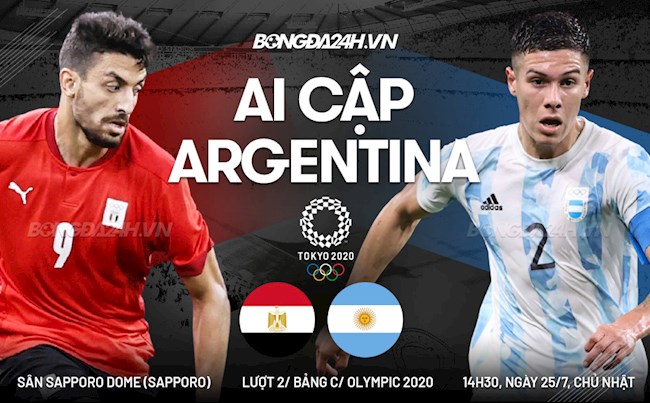 Nhận định Ai Cập vs Argentina (14h30 ngày 25/7): Trận chiến sống còn