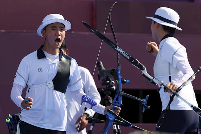 Bắn cung Hàn Quốc giành tấm HCV Olympic Tokyo đầu tiên