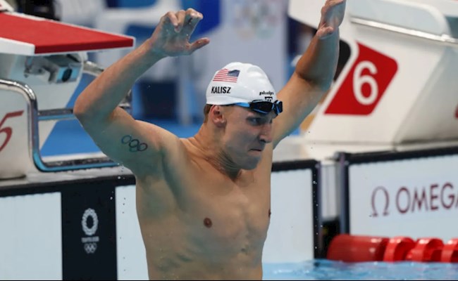 Mỹ giành huy chương Vàng môn bơi Olympic Tokyo hình ảnh