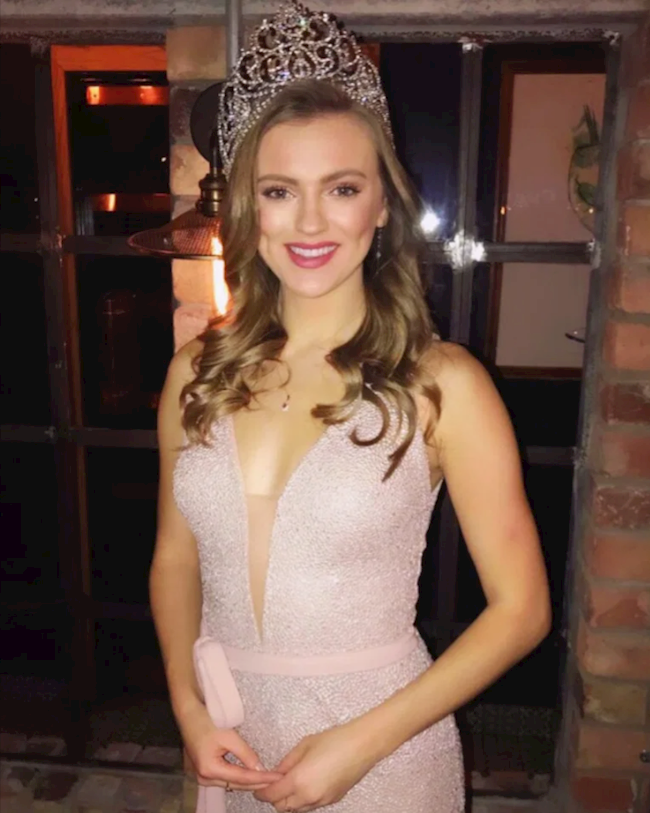 Gabriella Jukes từng đăng quang hoa hậu xứ Wales năm 2019