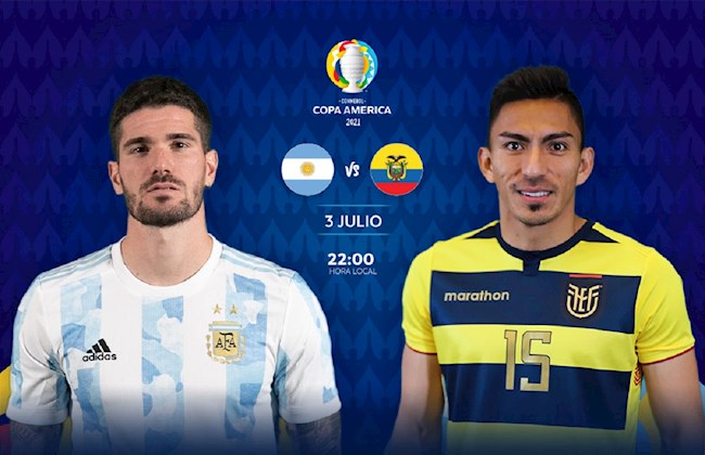 Link xem trực tiếp bóng đá Copa America 2021:Argentina vs Ecuador hôm nay trực tiếp argentina và ecuador