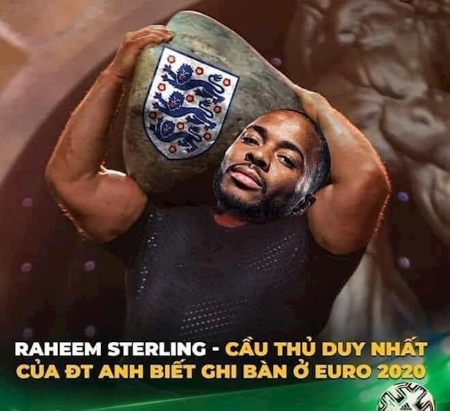 Một hình ảnh châm biếm về công nghệ VAR ở tình huống ĐT Anh được hưởng 11m