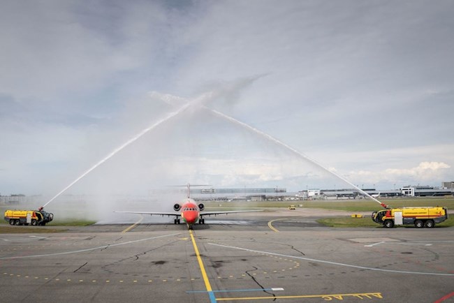 Đan Mạch về nước