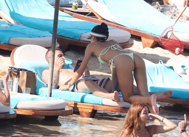 Marco Veratti và vợ mới cưới Jessica Aidi