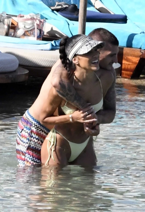 Marco Veratti và vợ mới cưới Jessica Aidi