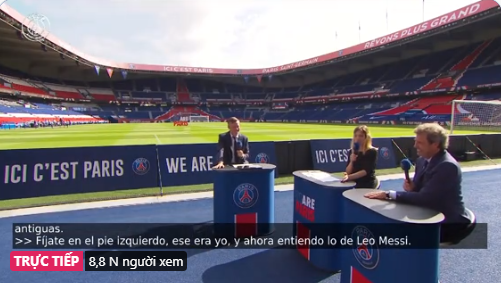 Quang cảnh bên trong sân vận động