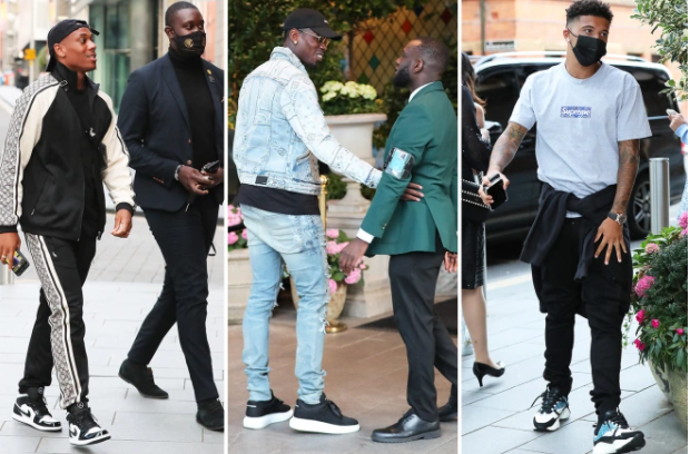 Jadon Sancho và các ngôi sao của MU ăn tối ở nhà hàng sang trọng