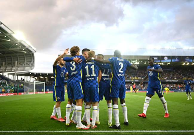 Chelsea dẫn trước 1-0 sau 45 phút Chelsea dẫn trước 1-0 sau 45 phút