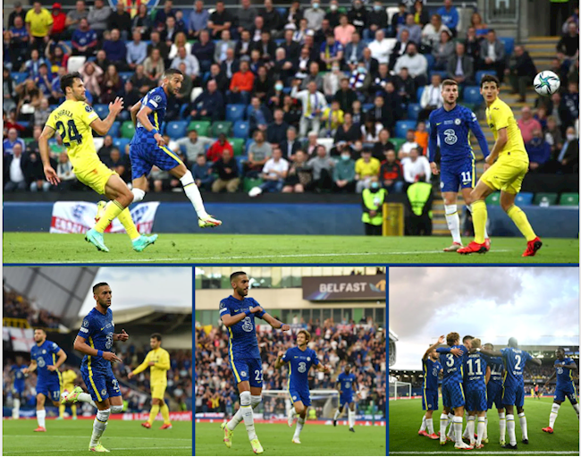 Tình huống Hakim Ziyech mở tỷ số cho Chelsea Tình huống Hakim Ziyech mở tỷ số cho Chelsea