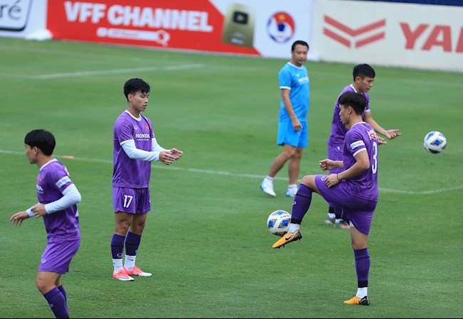 ĐT Việt Nam buổi tập 12/8