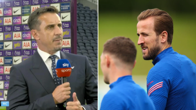 Gary Neville chia sẻ về tương lai Harry Kane