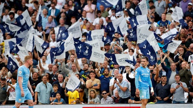 Man City thua 0-1 trước Tottenham Man City thua 0-1 trước Tottenham