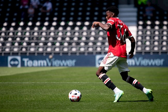 Anthony Elanga trở lại tập luyện Anthony Elanga trở lại tập luyện