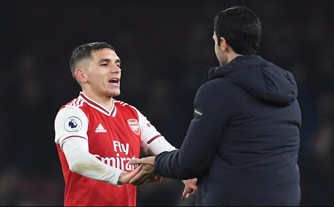 Lucas Torreira không nằm trong kế hoạch của Mikel Arteta