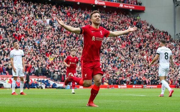 Diogo Jota mo ty so Liverpool vs Burnley Diogo Jota mo ty so Liverpool vs Burnley