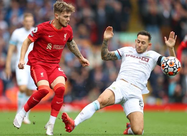 Liverpool vs Burnley Harvey Elliott Liverpool vs Burnley Harvey Elliott