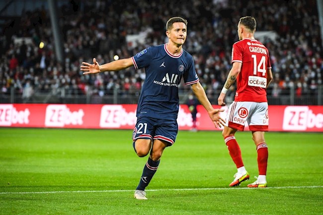 Ander Herrera ghi bàn mở tỷ số cho PSG Ander Herrera ghi bàn mở tỷ số cho PSG
