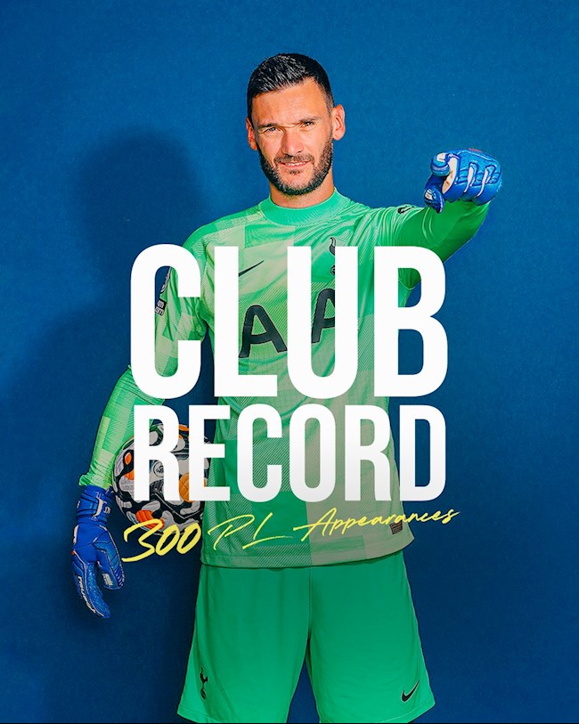 Lloris có trận thứ 300 ở Premier League Lloris có trận thứ 300 ở Premier League