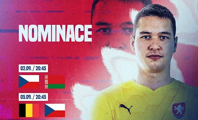 Thủ môn Filip Nguyễn được gọi trở lại ĐT Séc