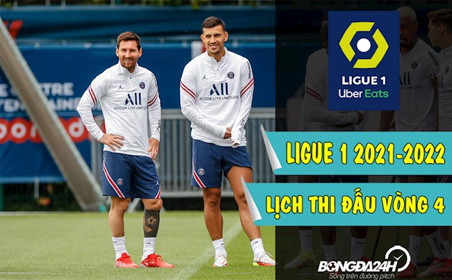 lich bd phap Lịch thi đấu bóng đá Pháp vòng 4 Ligue 1 2021/22: Reims vs PSG