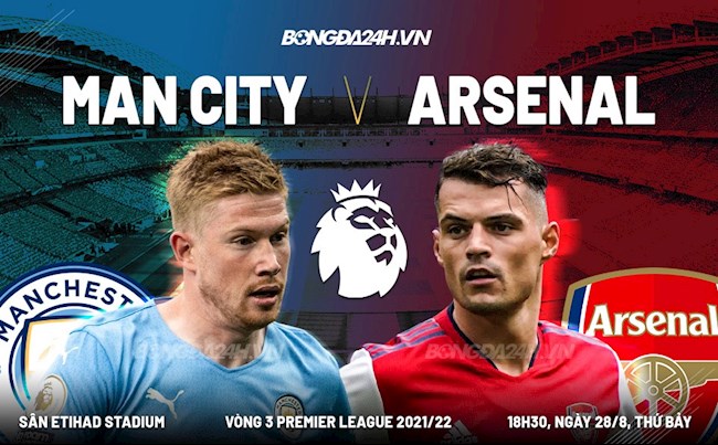 Nhận định Man City vs Arsenal (18h30 ngày 28/8): Thêm một thất bại cho Pháo thủ?
