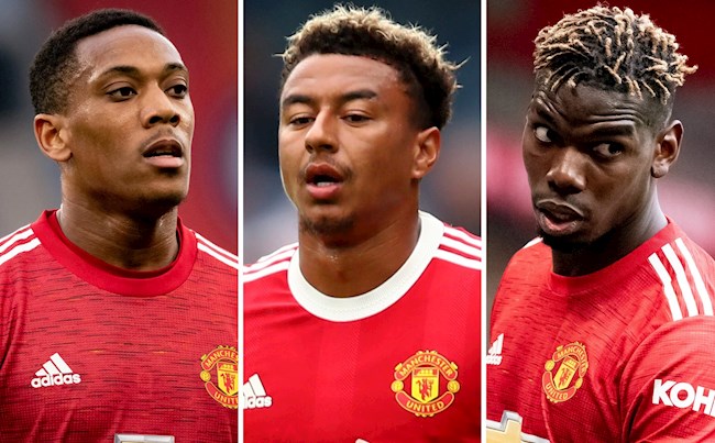 Martial Lingard Pogba