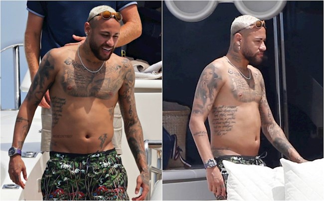 Neymar gây sốc với bụng toàn mỡ