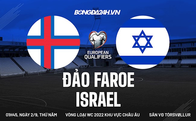 Nhận định Faroe vs Israel 1h45 ngày 2/9 (Vòng loại World Cup 2022)
