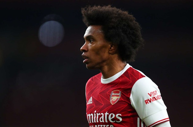 Willian chính thức chia tay Arsenal Willian chính thức chia tay Arsenal