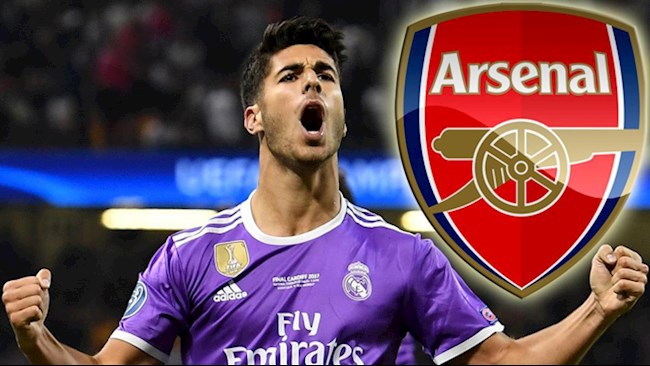 Arsenal chuyển hướng sang Marco Asensio