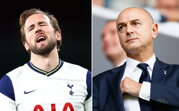Kane đang đối đầu với Chủ tịch của Tottenham