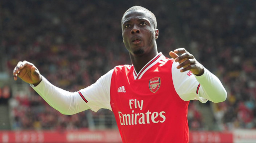 6. Nicolas Pepe (Lille đến Arsenal, 2019) - 72 triệu bảng