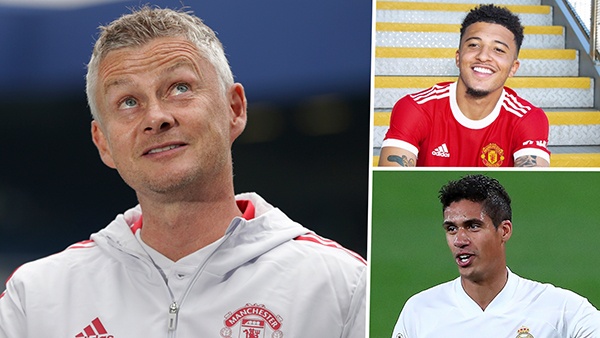 HLV Solskjaer nói về Sancho và Varane