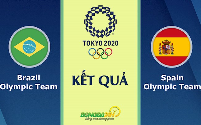 Kết quả Brazil vs Tây Ban Nha hôm nay 7/8 (KQBD nam Olympic 2020)