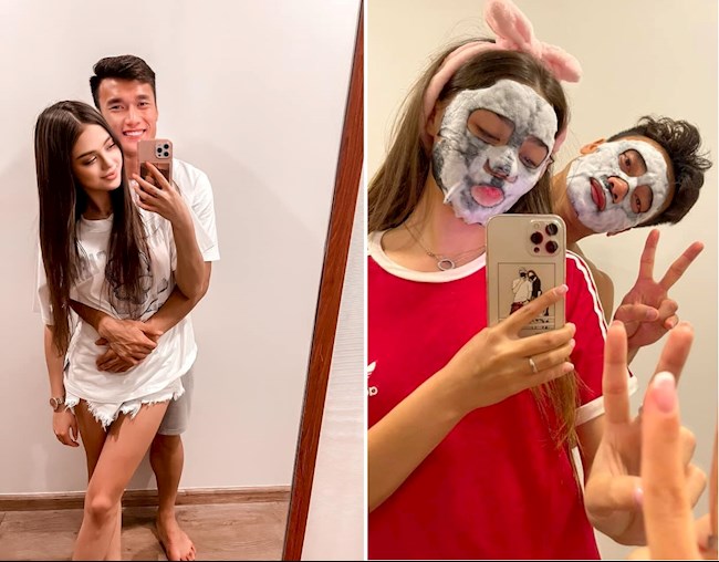 Bùi Tiến Dũng và bạn gái