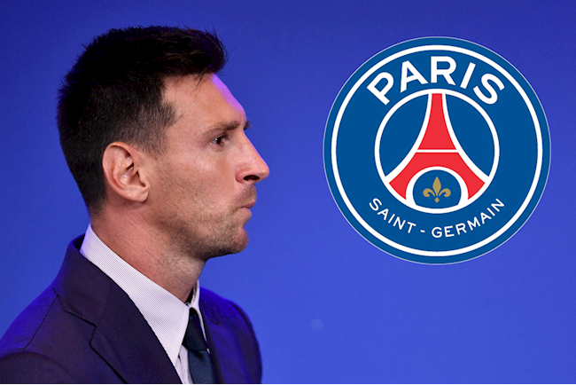 Messi gia nhập PSG