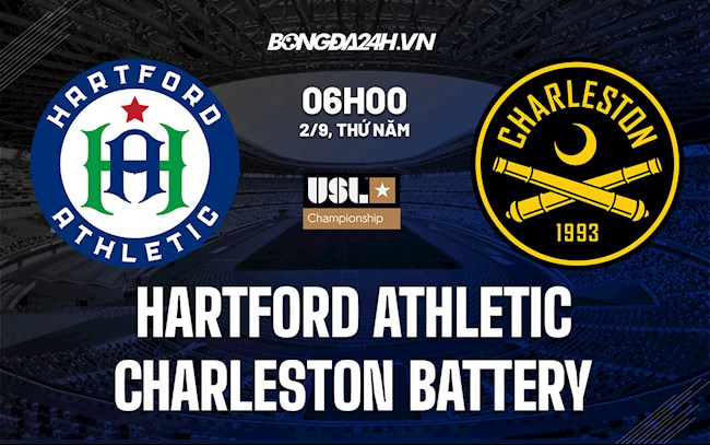 Soi kèo Hartford Athletic vs Charleston Battery Hạng Nhất Mỹ 2021/22