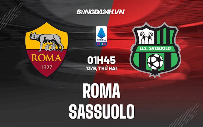 Roma VS Sassuolo
